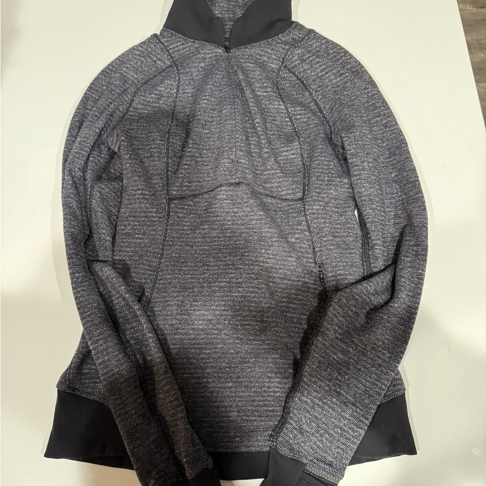 lululemon athletica Gray half zip jacket